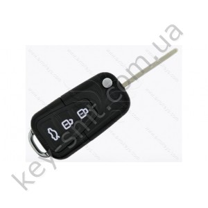 Корпус выкидного ключа Lifan X50, X60, 3 кнопки, HU200 /D