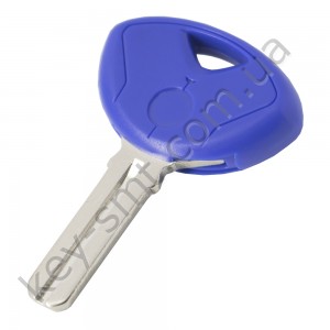 Корпус ключа с местом под чип BMW, тип 3 синий /D