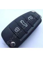 AUDI Корпус выкидного ключа с 3 кнопками (KIT)