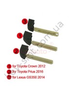 Лезвие смарт ключа Toyota Hilux, Fortuner, Land Cruiser, Mirai и другие, TOY48, тип 1 /D