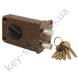 Замок накладной Аріко ЗН-2 (2-х риг.)