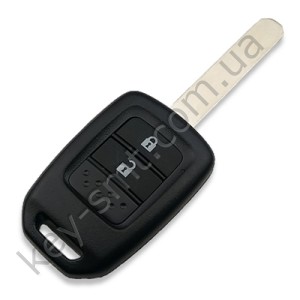 Корпус ключа Honda Civic, Fit и другие, 2 кнопки /D