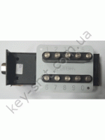 Замок накладной ЗКП-2 замок-защелка кодовый для дверей 40-45 мм