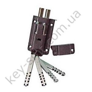 Замок накладной ЗН-3 /Голеол-Украина/  реечный алюмин корпус