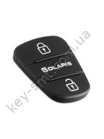 Hyundai Solaris кнопки (резиновые) для выкидного ключа, 3 кнопки /D