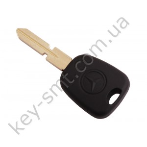 Корпус ключа с местом под чип Mercedes, лезвие HU39, с лого, тип 1 /D
