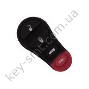 Chrysler кнопки (резиновые) для ключа, 3+1 кнопки, тип 2 /D