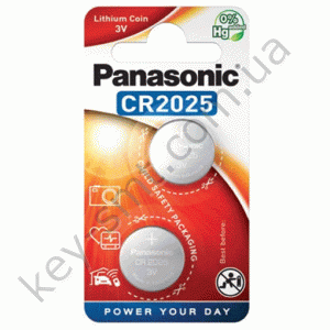 CR 2025 Panasonic/блистер 2шт/