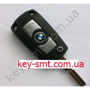 BMW выкидной корпус ключ 3кнопки  BM5P (12/27)