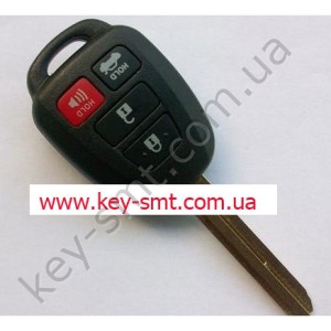 TOYOTA 4 кнопки+panic контейнер  TOY43 new (03/61)