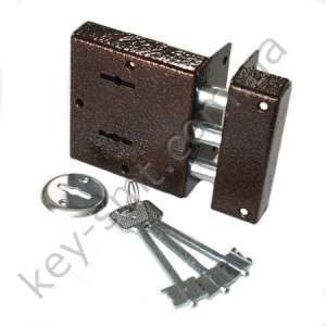 Замок накладной Тандем ЗН-3 сувал,(3риг)