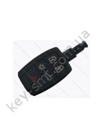 Корпус смарт ключа Volvo C30, C70, S40, V50, 4+1 кнопки /D