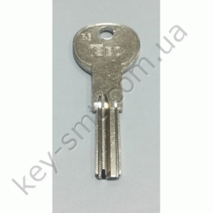 ISEO R6 бланк ключа оригинальный (020809)
