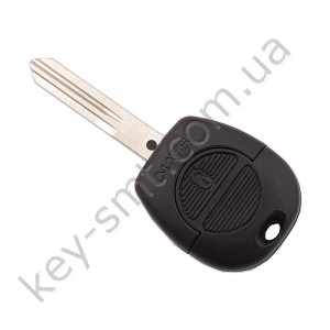 Корпус ключа Nissan Almera, Primera и другие, 2 кнопки, лезвие NSN14 /D