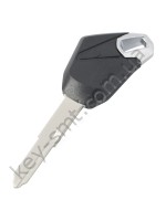 Корпус ключа с местом под чип Kawasaki LDT500, VN1500 и другие, лезвие KW14R, черный /D