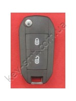 PEUGEOT 307корпус выкидного ключа 2кн. NEW (01.02.03 /07/24)