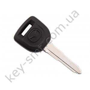Корпус ключа с местом под чип Mazda CX-5, CX-7, CX-9 и другие, лезвие MAZ24R, без лого /D