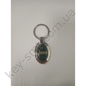 Jeep брелок овальные