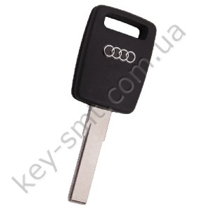 Корпус ключа с местом под чип Audi A3, A4, A6, A8 и другие, лезвие HU66, тип 1 /D