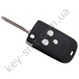 Корпус выкидного ключа Ford Explorer, WindStar и другие, 3 кнопки, лезвие FO38R, под переделку /D