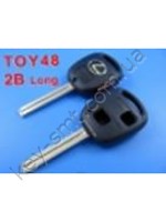 LEXUS Контейнер с 2 квадратными кнопками лезвием(длин) TOY40 (М302)(77681)i