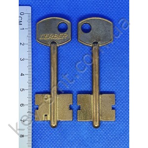 Цербер 1 ЖЕЛТЫЙ/короткий  /73x18.2мм//5.2мм/CRE1D(DV332)