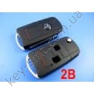 TOYOTA Корпус выкидного ключа с 2 кнопками TOY43 (M220)