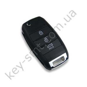 Корпус выкидного ключа Kia/Hyundai 2 кнопки, лезвие HYN14R /D