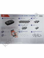 D749039ZB KIT B REMOTE CAR KEY PROG(компплект для программирования универсальных авто-пультов Silca -1 шт,10 пультов,30 лезвий,15 чипов