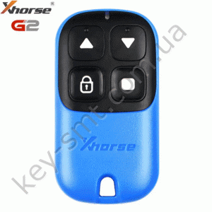 Пульт брелок ДУ XKXH24EN, 4 кнопки, для гаражных ворот (Xhorse-VVDI)
