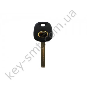Корпус ключа с местом под чип Lexus LS400, SC300/400, LX470 и другие, лезвие TOY40 /D