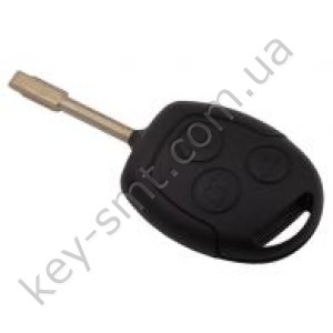 Корпус ключа Ford Focus и другие, 3 кнопки, лезвие FO21, тип 1 /D