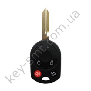 Корпус ключа Ford Focus, Mustang, Escape, Fusion, Edge и другие, 4 кнопки, лезвие FO38R /FO40DP /D