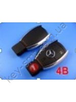 MERCEDES Контейнер рыбка 4 кнопки (M020)