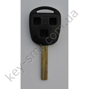 LEXUS (TOYO-30P_TOY48P) з 3 квадратними кнопками лезом (короткий) (77851) i СУПЕР ЯКІСТЬ З ЛОГОТИПОМ!