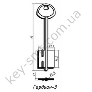 Гардіан-3 - широкий (білий)