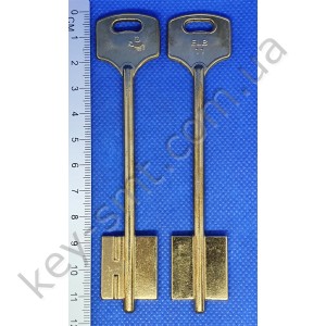 Эльбор-11 - длинный широкий /116х24.1мм//4.9мм/ Желтый