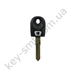 Корпус ключа с местом под чип Ducati 1198, 749 и другие KW17, чёрный /D