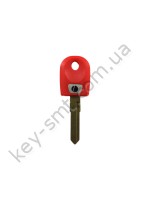 Корпус ключа с местом под чип Ducati 1198, 749 и другие KW17, красный /D