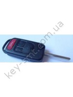 MERCEDES Корпус выкидного ключа 3 кн. HU64P PANIC (01.02.03/09/08)