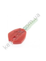 Корпус ключа с местом под чип Ducati, красный /D